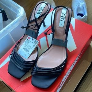 Zara sling back